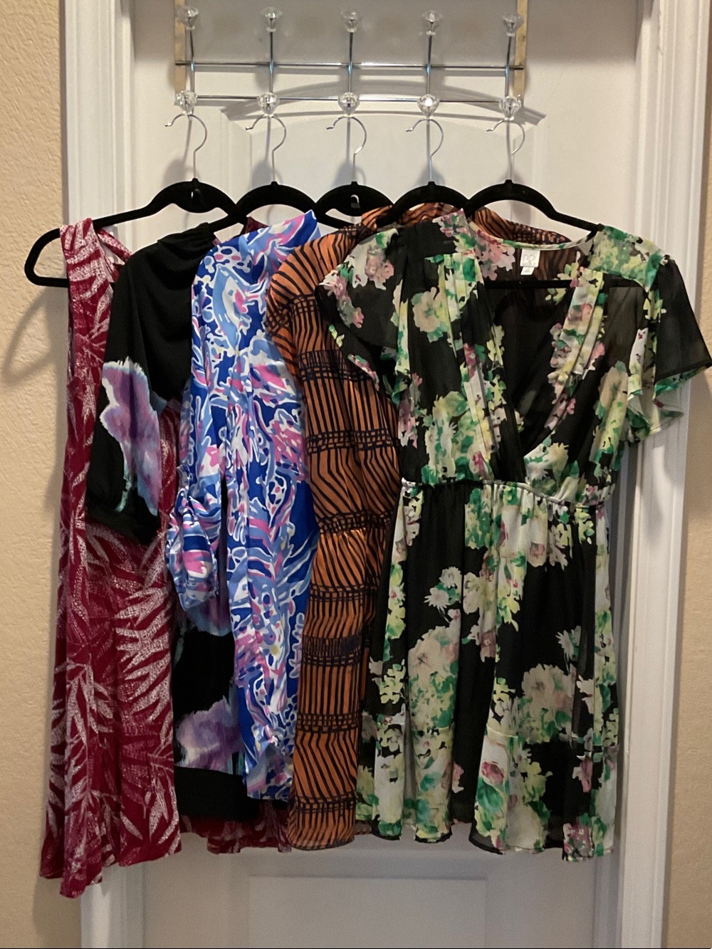 Lot of 5 dresses, all size S, PS, Nordstrom BP, inc, Style & Co.Printed dresses